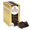 Ferrero Rocher Premium Dark Chocolate Hazelnut Bar, Valentine's Day Chocolate Gift, 8 Pack, 3.1 oz Each view 1