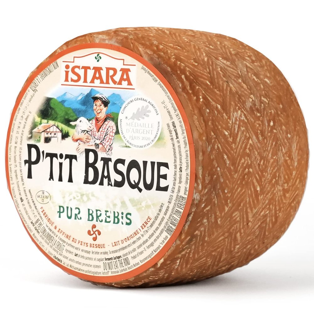 French Sheep Cheese Petit Basque - 1.2 lb / 544 g - OVERNIGHT GUARANTEED