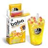 J WAY Instant Passionfruit Pineapple Green Tea Kit with Authentic Fruity Colorful Tapioca Boba, Ready in Under One Minute, Paper Straws Included - 3 Servings view 1