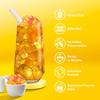 J WAY Instant Passionfruit Pineapple Green Tea Kit with Authentic Fruity Colorful Tapioca Boba, Ready in Under One Minute, Paper Straws Included - 3 Servings view 3