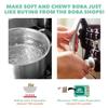 J WAY Instant Passionfruit Pineapple Green Tea Kit with Authentic Fruity Colorful Tapioca Boba, Ready in Under One Minute, Paper Straws Included - 3 Servings view 4