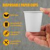 Smygoods White Disposable Paper Coffee Cups with Lids (4 OZ, 25 Count) For Hot Beverages, Tea, Espresso, Cocoa - To Go Drink Containers, Caf & Office view 2