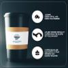 Aguacero Panama Geisha Whole Arabica Bean Coffee | Private Collection Single-Origin | 12 oz Bag | Jasmine, Strawberry, Peach and Floral Aroma Notes view 2