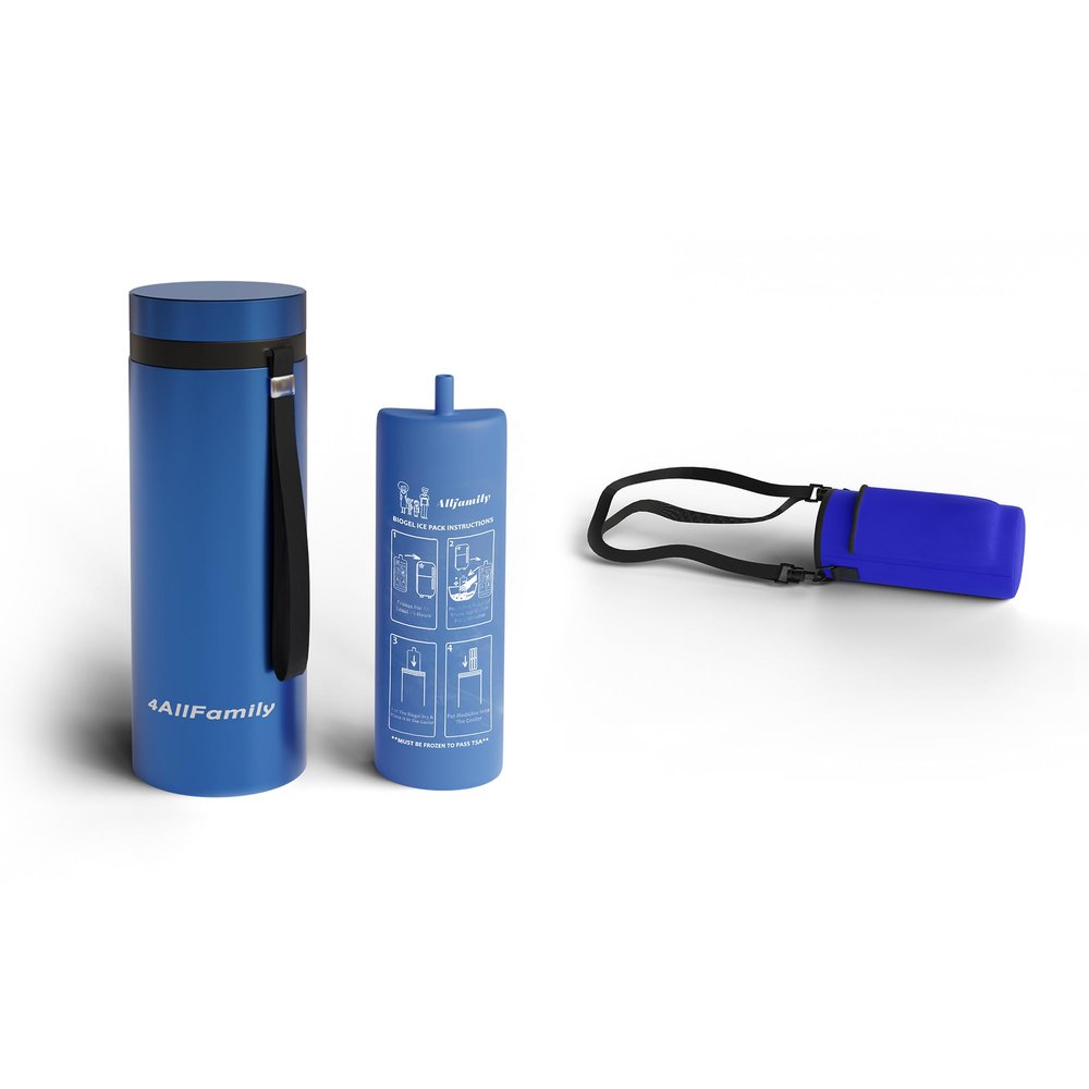 4ALLFAMILY NOMAD BIG MODEL COOLER + THERMOS CUP COVER