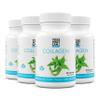 Yes You Can! Collagen Capsules for Women and Men, Dietary Supplement to Promote Healthy Hair, Skin and Nails, 290 mg Bovine Collagen, Vitamin A, Vitamin D3, Zinc and Copper, 30 Capsules - 4 Pack view 1