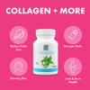 Yes You Can! Collagen Capsules for Women and Men, Dietary Supplement to Promote Healthy Hair, Skin and Nails, 290 mg Bovine Collagen, Vitamin A, Vitamin D3, Zinc and Copper, 30 Capsules - 4 Pack view 2
