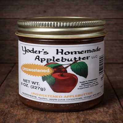 Apple Butter Unsweetened Homemade