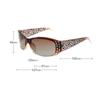 Transition Photochromic Bifocal Reading Glasses for Women round Bling Rhinestone reading Glasses Crystal Colorful Frame (black, 3.25, multiplier_x) view 4