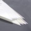 Dzrige 100 Pieces Transparent Cone Bags Clear Treat Bags with Gold Twist Ties Plastic Triangle Bags for Easter Christmas Wedding Decoration Cookies Candy Chocolates Popcorn Craft Gifts - 5.1" x 9.8" view 4