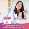 Easy@Home Ovulation Test Kit: 50 Ovulation Strips & 20 Early Pregnancy Tests & One Basal Body Thermometer & Urine Cups view 2