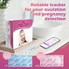 Easy@Home Ovulation Test Kit: 50 Ovulation Strips & 20 Early Pregnancy Tests & One Basal Body Thermometer & Urine Cups view 3