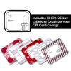 Gift Card Holder Tin Boxes for Christmas - 10 Unique Tins Holders with Lids for Gift Cards & Money - Perfect for Birthday Easter Valentines Any Holiday - Custom Red White Boxed for Easy Gift Giving view 3