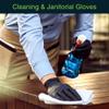 Black Gloves Disposable Latex Free Large, 50 Count - Medical and Dental Grade Surgical Gloves - Powder Free Nitrile Gloves Large - 3 Mil Thickness view 4