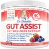 Doctor Danielle Gut Assist  Doctor Formulated Gut Lining & Digestive Support Powder for Bloating & Regularity | L-Glutamine, Arabinogalactan & Soothing Gut Nutrients, Berry Flavor view 1