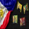 Lucky Me Noodles Pancit Canton Filipino Ramen Variety pack of 20 with Philippines stickers - Kalamansi, Chilimansi, Hot Chili and Original Flavors view 2