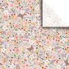 Jillson Roberts Printed Unfolded Gift Tissue 20" x 30" for Birthdays, Wine Bags, Weddings, Delicate Floral, 240 Sheets view 1
