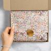 Jillson & Roberts 20" x 30" Printed Gift Tissue for Birthdays, Wine Bags, Weddings, Delicate Floral, 24 Folded Sheets view 4