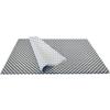 Jillson Roberts Printed Unfolded Gift Tissue 20" x 30" for Birthdays, Wine Bags, Weddings, Black Gingham, 240 Sheets view 2