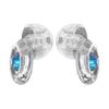Eargasm Clicks Earplugs - Reusable Noise Reduction Ear-Plugs with Customizable Gemstone Faceplates - Hearing Protection for Noise Sensitivity at Live Concerts, Motorcycles, Sports Events, Festivals view 1