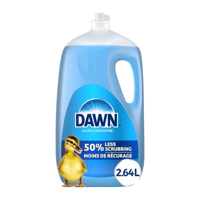 Dawn Ultra Dish Soap Refill, Dishwashing Liquid, Original Scent, 2.64 L