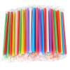 [100 Pcs] Boba Smoothie Individually Wrapped Straws - Jumbo Large Plastic Disposable Bubble Tea Milkshake Colorful Drinking Straws(8.2" long and 0.43" Diameter) view 1