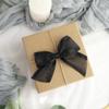 AIMUDI Black Bows for Crafts 4" Organza Bows Premade Twist Ties Bows for Gift Wrapping Treat Bags Baskets Cake Pop Baby Shower Birthday Wedding Decor - 12 Counts view 4