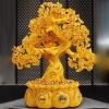 Crystal Fortune Tree Citrine Crystal Money Tree Bonsai Style Feng Shui Decoration Bonsai Fortune Money Tree for Good Luck Wealth Prosperity Crystal Bonsai Fortune Money Tree view 3