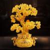 Crystal Fortune Tree Citrine Crystal Money Tree Bonsai Style Feng Shui Decoration Bonsai Fortune Money Tree for Good Luck Wealth Prosperity Crystal Bonsai Fortune Money Tree view 4