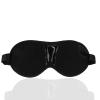 Magnetic Eye Mask for Improved Sleep & Wellness, Adjustable Strap, Contains 12 Magnets Stones Eye Shade Black view 1