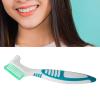 FILFEEL Denture Brush, Plaque Removal Effective Cleaning Prevent Dental Calculus False Teeth Toothbrush - Double Sided view 4