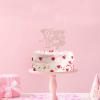 12pcs Rose Gold Glitter Happy Mother's Day Cake Toppers Food Picks Cake Decoration for Mother's Day Mom's Birthday Party Suppliers view 3