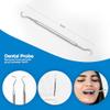 4tified Dental Tools Hygiene Kit 4 PCS French Stainless Steel Professional Teeth Cleaning Home Use Plaque Calculus Removal Tartar Scraper Scaler Fogless Mirror Dental Pick Vegan Leather case view 2