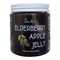 "Elderberry Apple Jelly, 5 oz - Craft, Gourmet, Unusual Jams & Jellies Made in West Virginia, USA (1)"