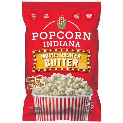 Popcorn Indiana Movie Theater Butter - Family Pack - 4.75 Oz (Pack of 12)