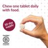 Bariatric Advantage Chewable Ultra Solo Without Iron - Once-Per-Day Daily Multivitamin - for Bariatric Surgery Patients - Thiamin, Vitamin A & More - Gluten-Free - Citrus - 30 Count view 3