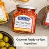 DeLallo Sun-Dried Tomato Bruschetta, Gourmet Condiment Spread Made with Extra Virgin Olive Oil, Authentic Italian Recipe, Non-GMO, Kosher, Gluten-Free, 10 oz Jar, (12 Pack) view 2