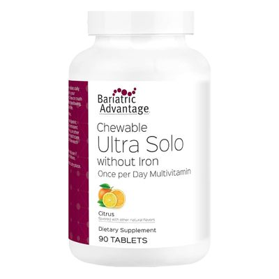 Bariatric Advantage - Chewable Ultra Solo Without Iron - Citrus - 90 Tablets - (Pack of 1)