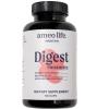 Ameo Life Probiotic for Digestive & Gut Health  Bacillus Subtilis & Bacillus Coagulans with Aloe Vera, Turmeric, Psyllium, Slippery Elm & Inulin Prebiotic  60 Capsules view 1