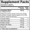 Ameo Life Probiotic for Digestive & Gut Health  Bacillus Subtilis & Bacillus Coagulans with Aloe Vera, Turmeric, Psyllium, Slippery Elm & Inulin Prebiotic  60 Capsules view 3