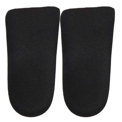 3/4 Inch(18mm) Leg Length Discrepancy Lifts for Men and Women (2 X-Small Lefts) Black