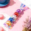 Cherodada 2x10 Inch Iridescent Cellophane Bags, with Twist Ties, Treat Bags for Candy Cookie Goodie Chocolates, And Popcorn view 2