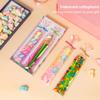 Cherodada 2x10 Inch Iridescent Cellophane Bags, with Twist Ties, Treat Bags for Candy Cookie Goodie Chocolates, And Popcorn view 4