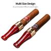 Cigar Mouthpiece Set for Men and Women Short Cigar Holder(Black+Silver) view 3