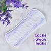 Always Anti-Bunch Xtra Protection Daily Liners Extra Long Unscented, Anti Bunch Helps You Feel Comfortable, 40 Count view 4