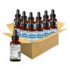 Kids Focus Formula Liquid Extract - Best Natural Brain and Focus Support Supplement for Kids - Ashwagandha & Moringa -Vegan & Organic Drops -Case of 12 Glass Bottles - Herbal Goodness view 1