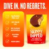 SkinnyDipped Milk Chocolate Peanut Butter Cups, 4g Sugar, Low Sugar, No Palm Oil, Gluten Free, 3.17 Ounce Bag, 1 Pack (6 Cups Total) view 3