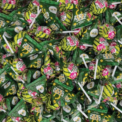 St Patrick's Day Candy Mix - 4 Pound Bulk Pack - Sour Apple Popping Rocks and Gum-Filled Lollipops - Individually Wrapped Party Favors & Goodie Bags Fillers - Sour Candy