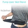Insulin Pump Belt with Mesh Pouch for Easy Viewing/Operation Diabetic T1D Medical Holder Adjustable Waist Band Accessories Lightweight for Tubing Epipen Men Women Adult Black view 3