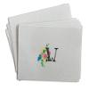Sugartown Greetings Floral Monogram Note Cards - 24 Stationery Note Cards with Envelopes (Letter W Note Cards) view 1