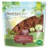 Food to Live Organic Dry Roasted Pecan Halves, 8 Ounces  Non-GMO, Unsalted Nuts, Oven Roasted, No Oil Added, Vegan, Kosher, Shelled, Bulk. Good Source of Protein and Fiber. Great Keto-Friendly Snack view 1